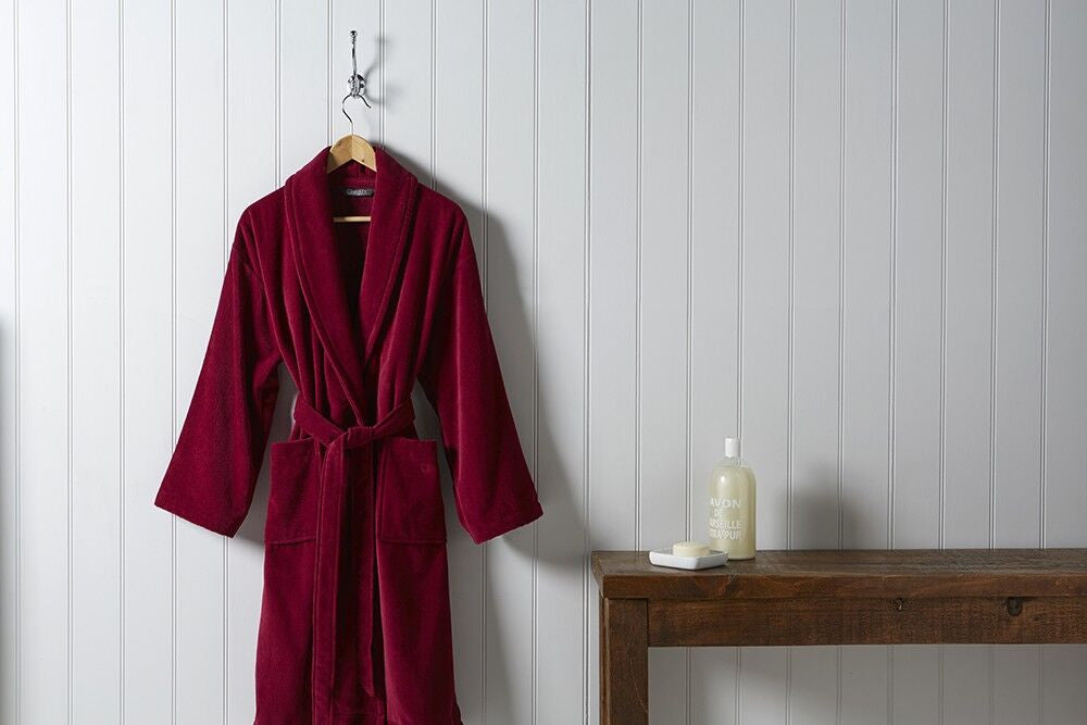 Christy Supreme Robe Raspberry