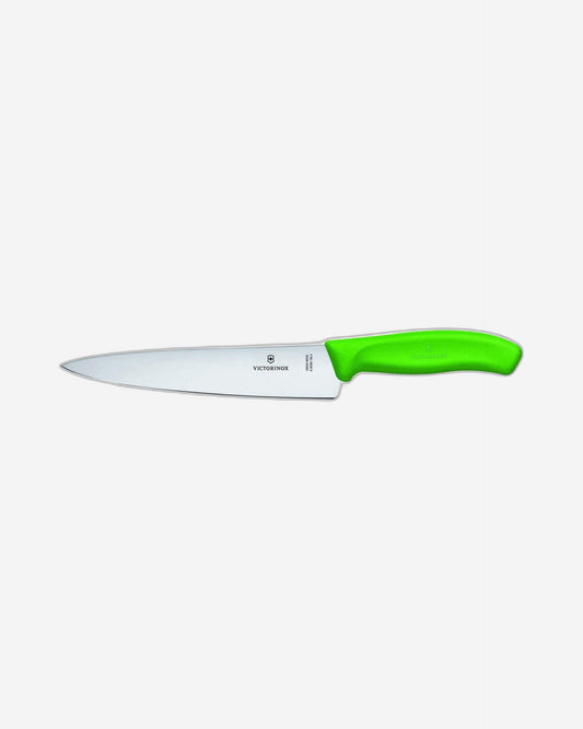 Victorinox Swiss Classic Carving Knife Green Blister Pack, Blade 19cm - 6.8006.19L4B