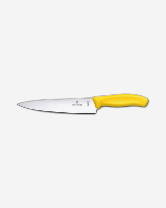 Victorinox Swiss Classic Carving Knife Yellow Blister Pack, Blade 19cm - 6.8006.19L8B