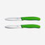 Victorinox Swiss Classic Paring Knife Set 2Pc Green