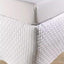 Christy Windsor Bed Skirt White