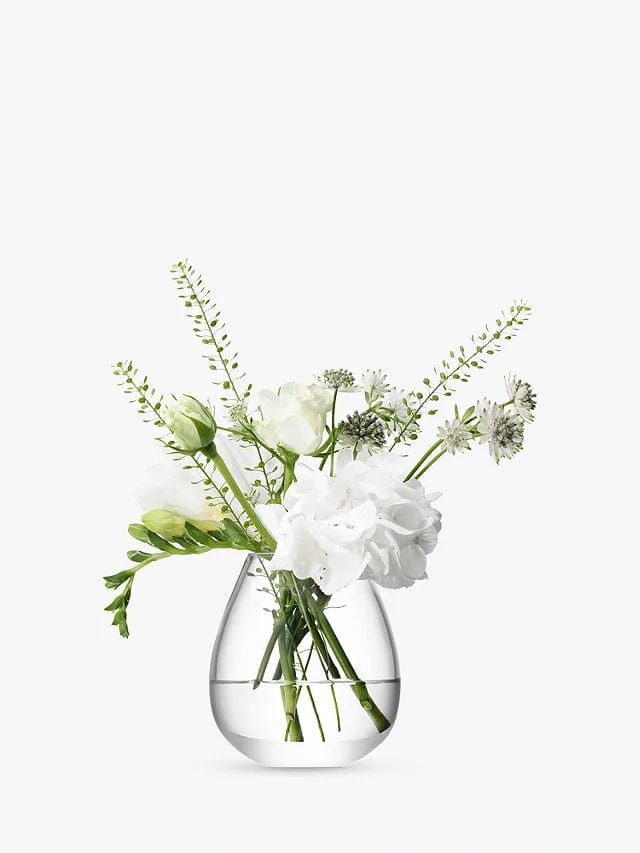 LSA Flower Mini Table Vase Clear