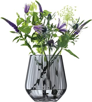 Zinc Vase/Lantern H16cm Sheer Zinc