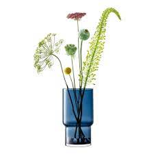 Utility Vase/Lantern H30cm Sapphire