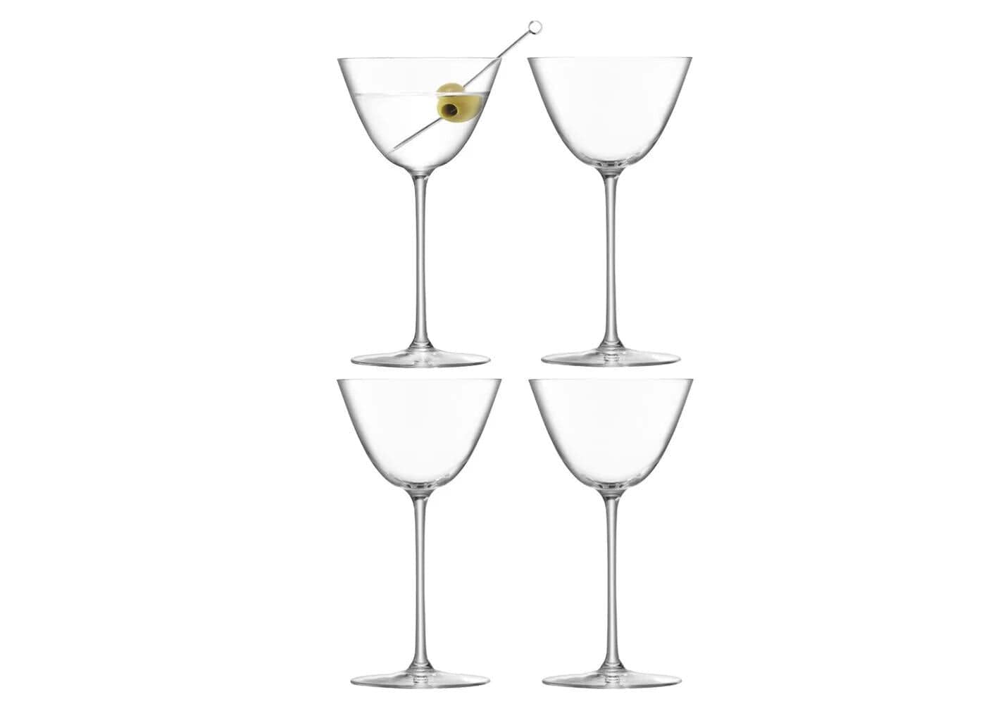 Borough Martini Glass 195ml x 4