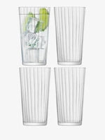 LSA Gio Line Juice Glass Clearx 4