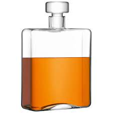 LSA Cask Whisky Oblong Decanter Clear