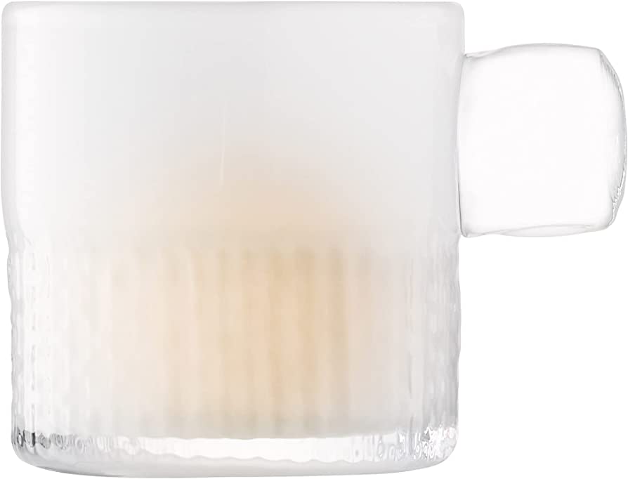 LSA Handle Tealight Holder Milk White