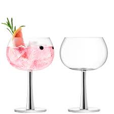LSA Gin Balloon Glass Platinum x 2