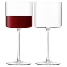 LSA Otis Red Wine Glass  Clearx 2