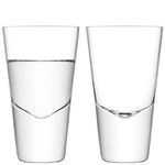 LSA Bar Vodka Glass Clear x 2
