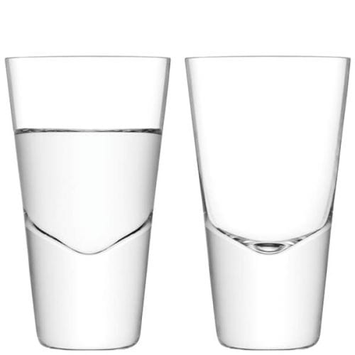 LSA Bar Vodka Glass Clear x 2