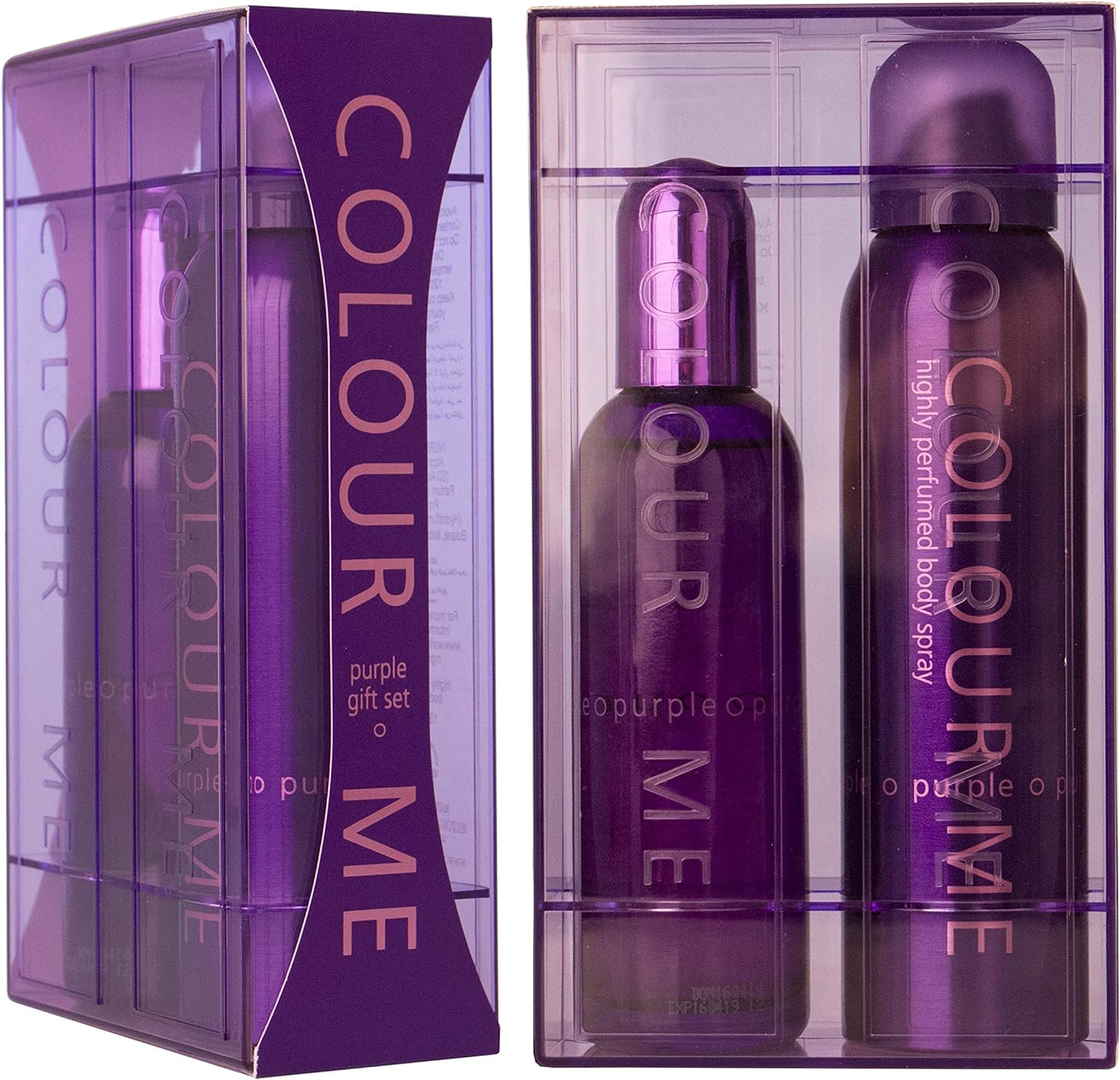 Colour Me Purple casket fragrance 100ml/body spray
