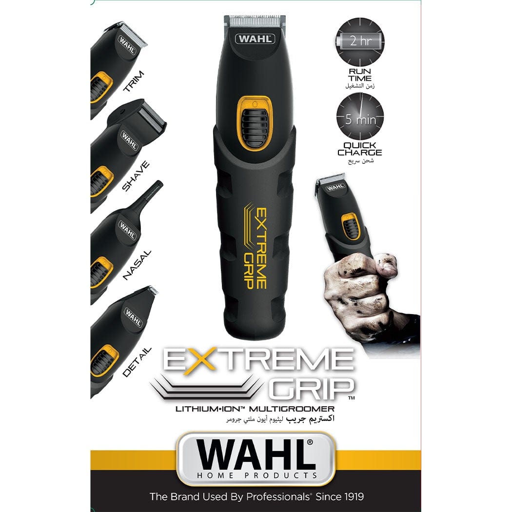 Wahl Extreme Grip Lithium-Ion Multi Cut Cordless Trimmer