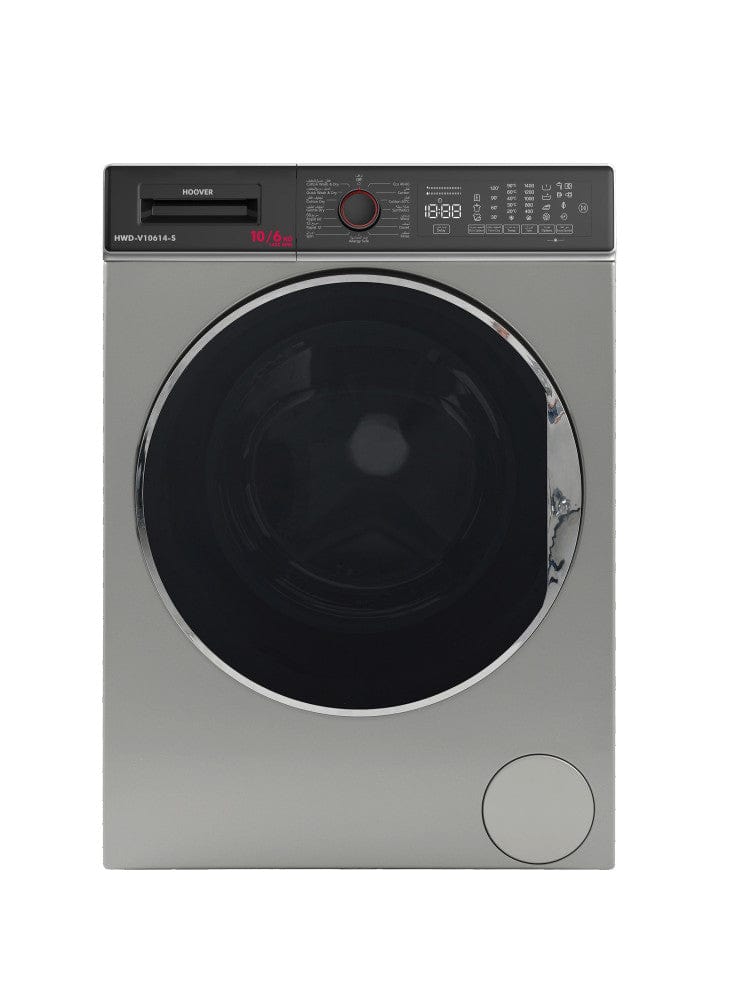 HOOVER 10KG/6KG FL WASHER DRYER  1400 RPM -SLIVER HWD-V10614-S