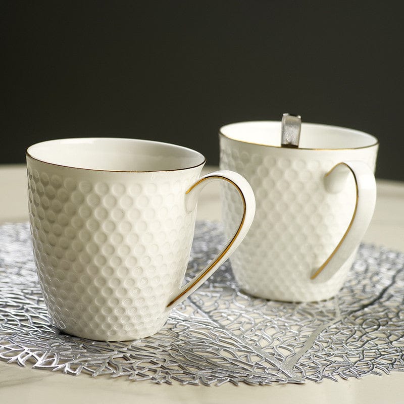 Fissman 2 Piece Mugs Noemi 400 Ml Fine Bone China