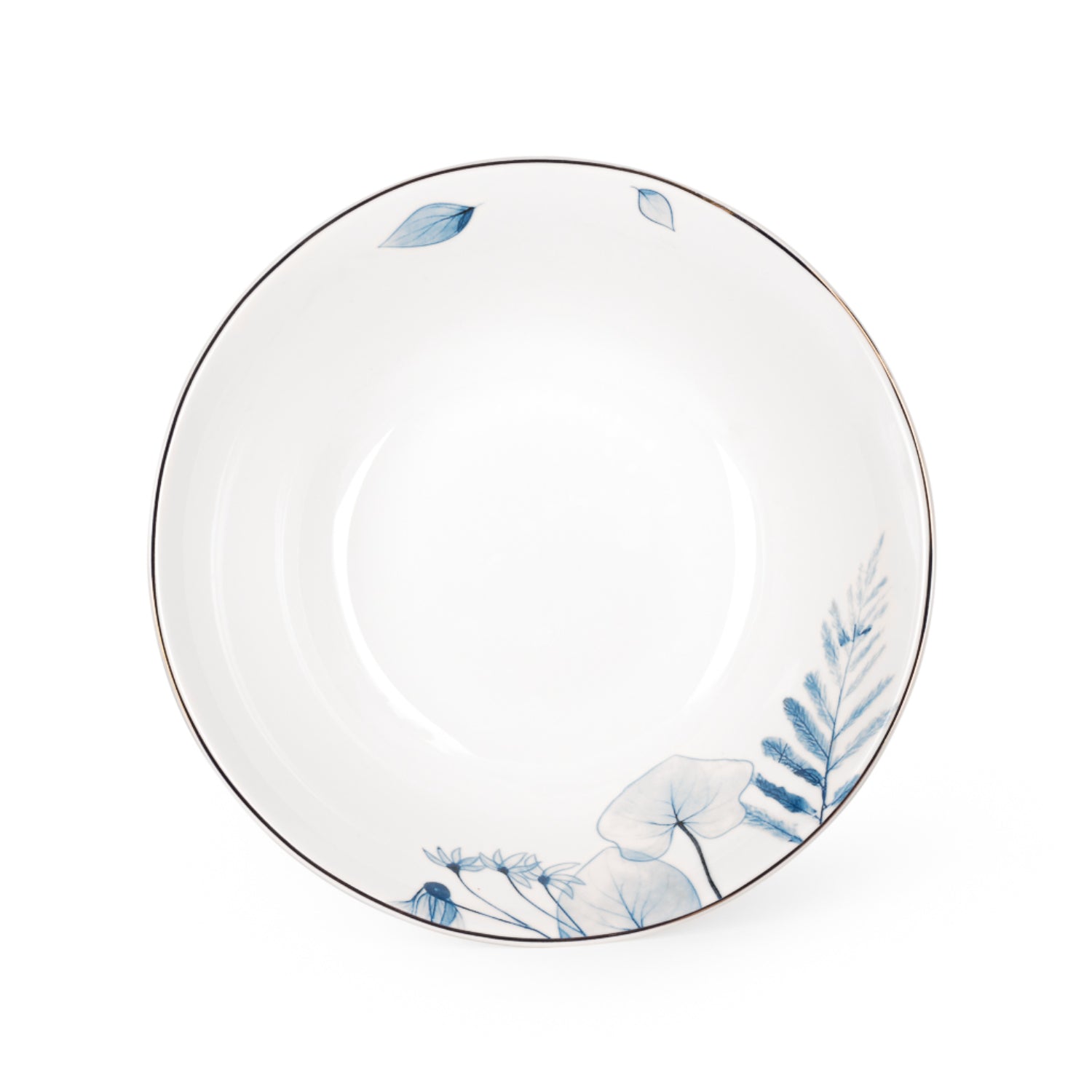 Fissman Salad Bowl Lyon Porcelain 4Pc 18cm