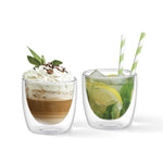 Fissman Double Wall Glasses Borosilicate 2Pc 100ml