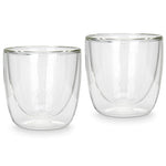 Fissman Double Wall Glasses Borosilicate 2Pc 100ml