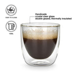 Fissman Double Wall Glasses Borosilicate 2Pc 100ml