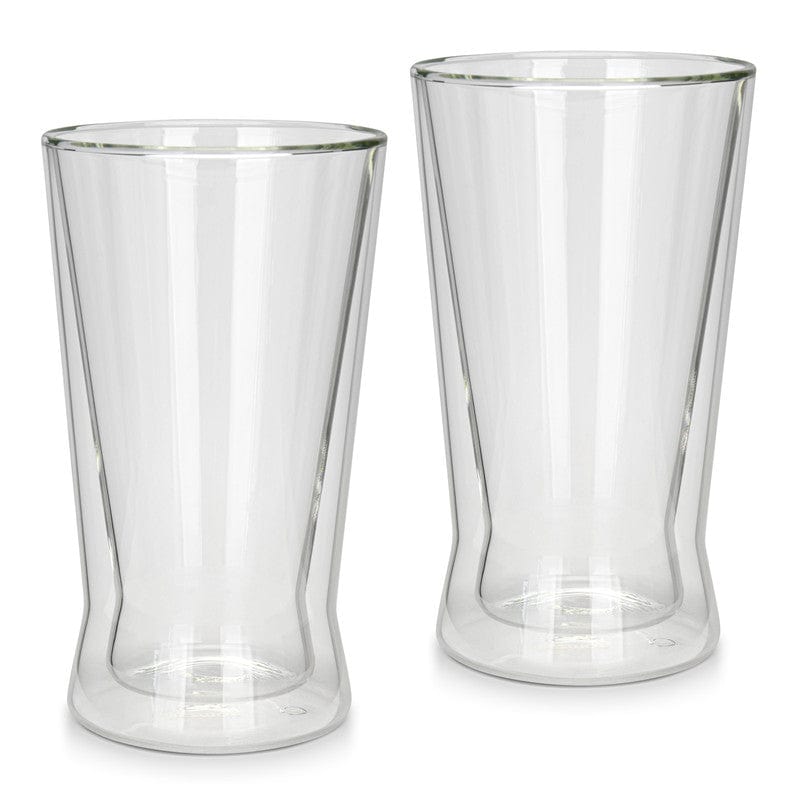 Fissman 2 Piece Double Wall Glasses 380 Ml Borosilicate Glass