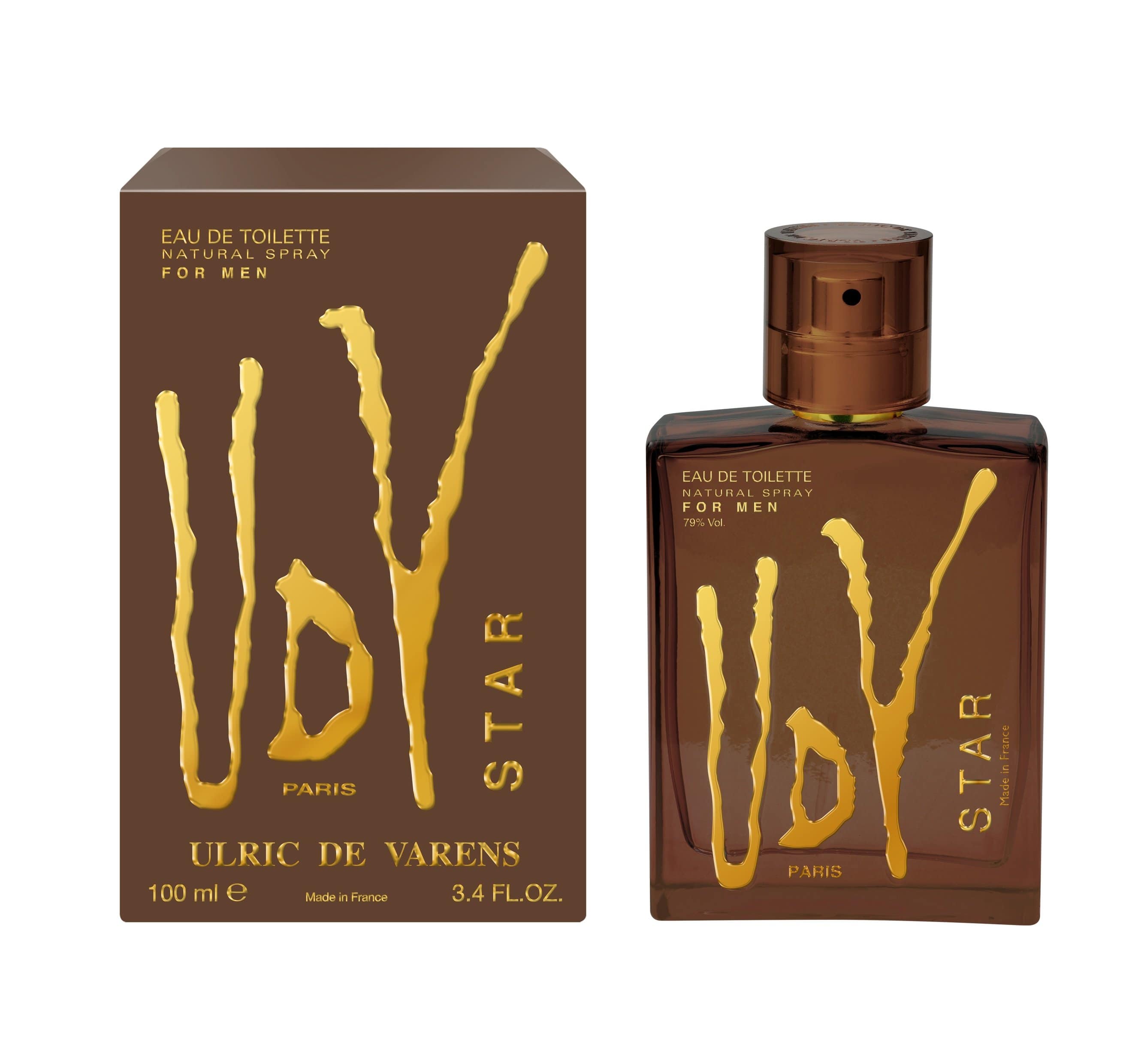 ULRIC DE VARENS perfume for men STAR  Eau de Toilette, 100 ml6545 - Jashanmal Home