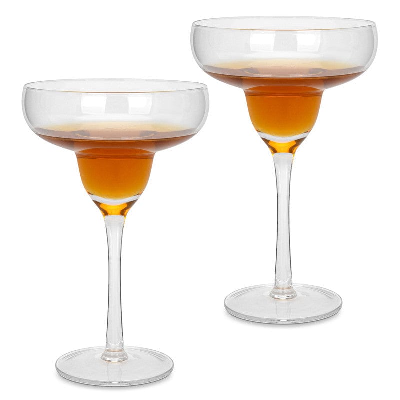 FISSMAN 2 PIECE COCKTAIL GLASSES 350 ML GLASS