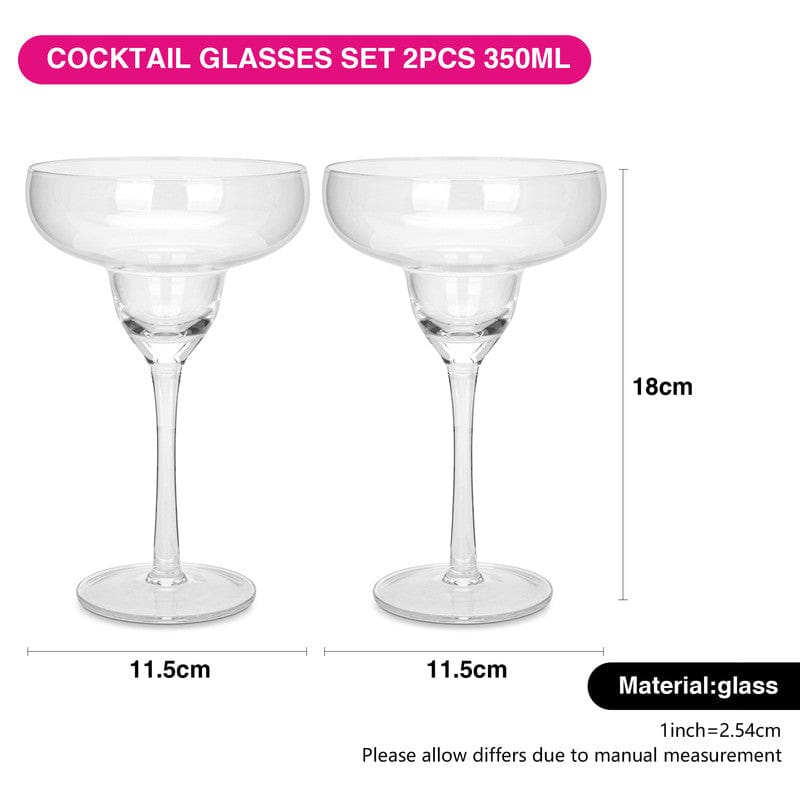 Fissman 2 Piece Cocktail Glasses 350 Ml Glass