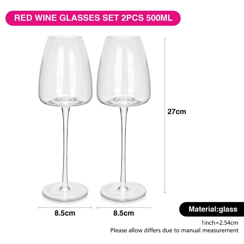 Fissman 2 Piece Red Wine Glass Set 500Ml
