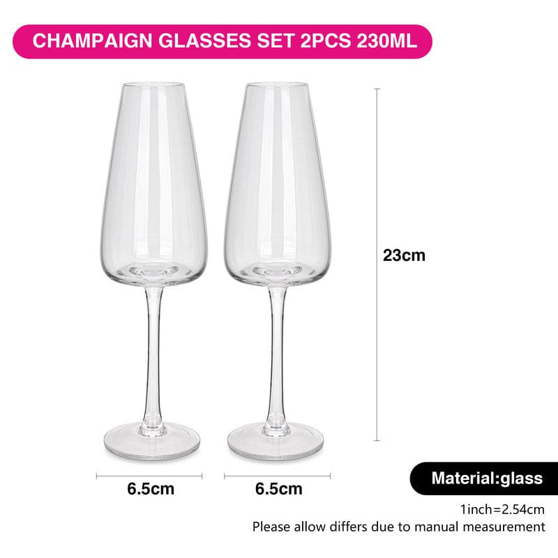 Fissman 2 Piece 230Ml Champagne Glass Set
