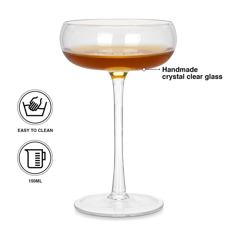 Fissman 2 Piece 150Ml Cocktail Glass Set