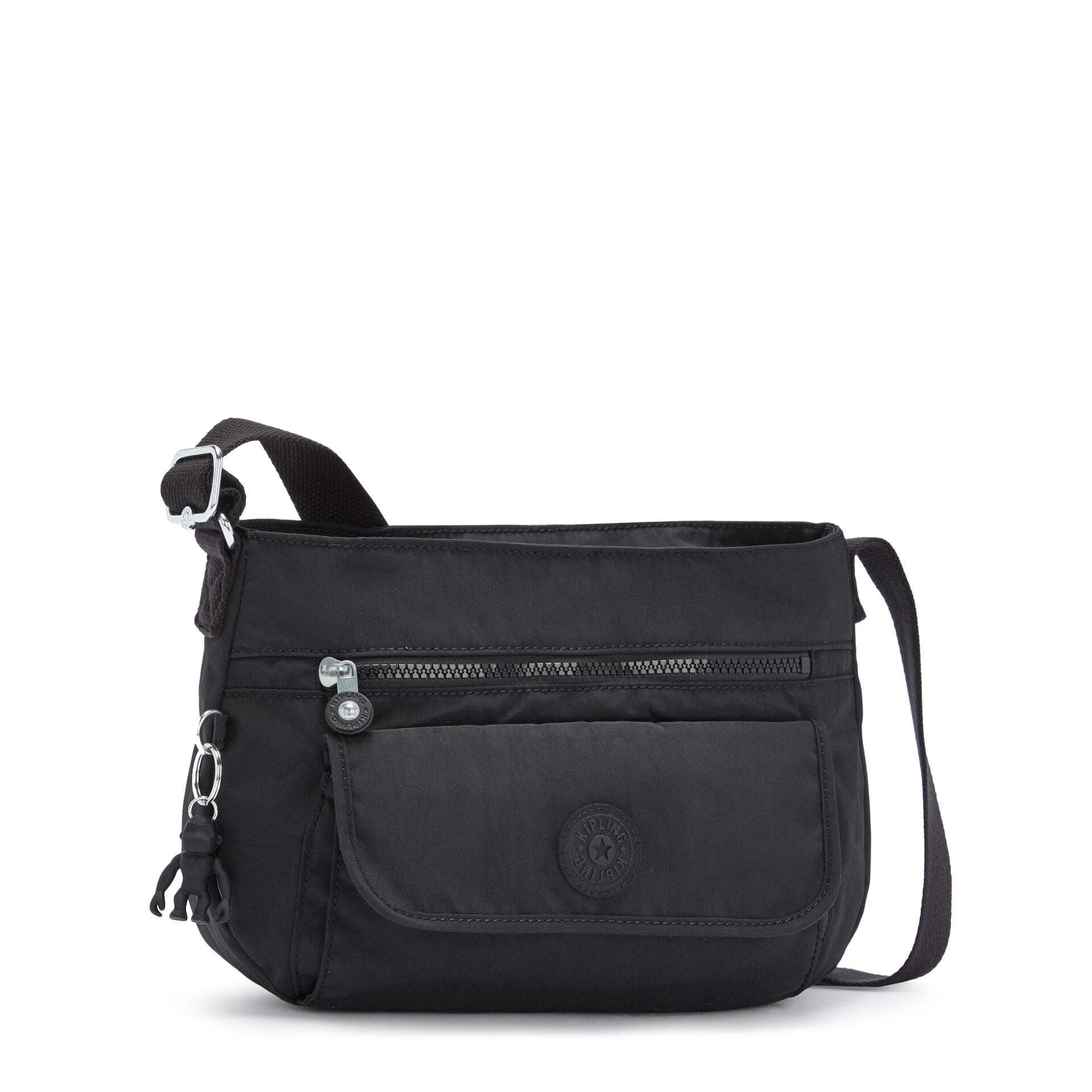 Kipling Syro Black Noir Medium Crossbody Bag C213163-P39