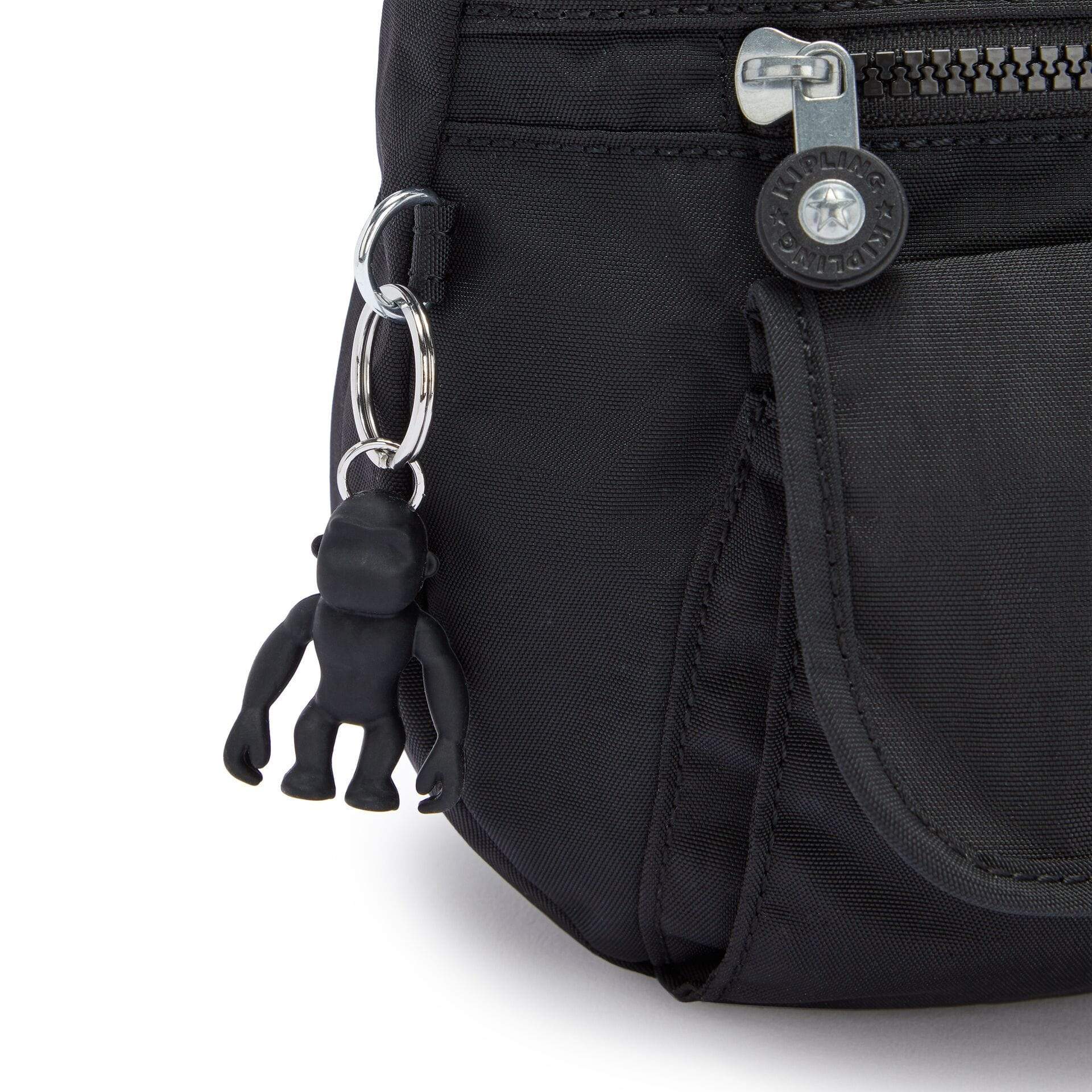 Kipling Syro Black Noir Medium Crossbody Bag C213163-P39