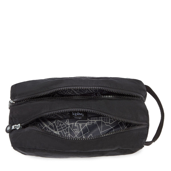 Kipling Agot Black Noir Medium Toiletry Bag C213363 P39