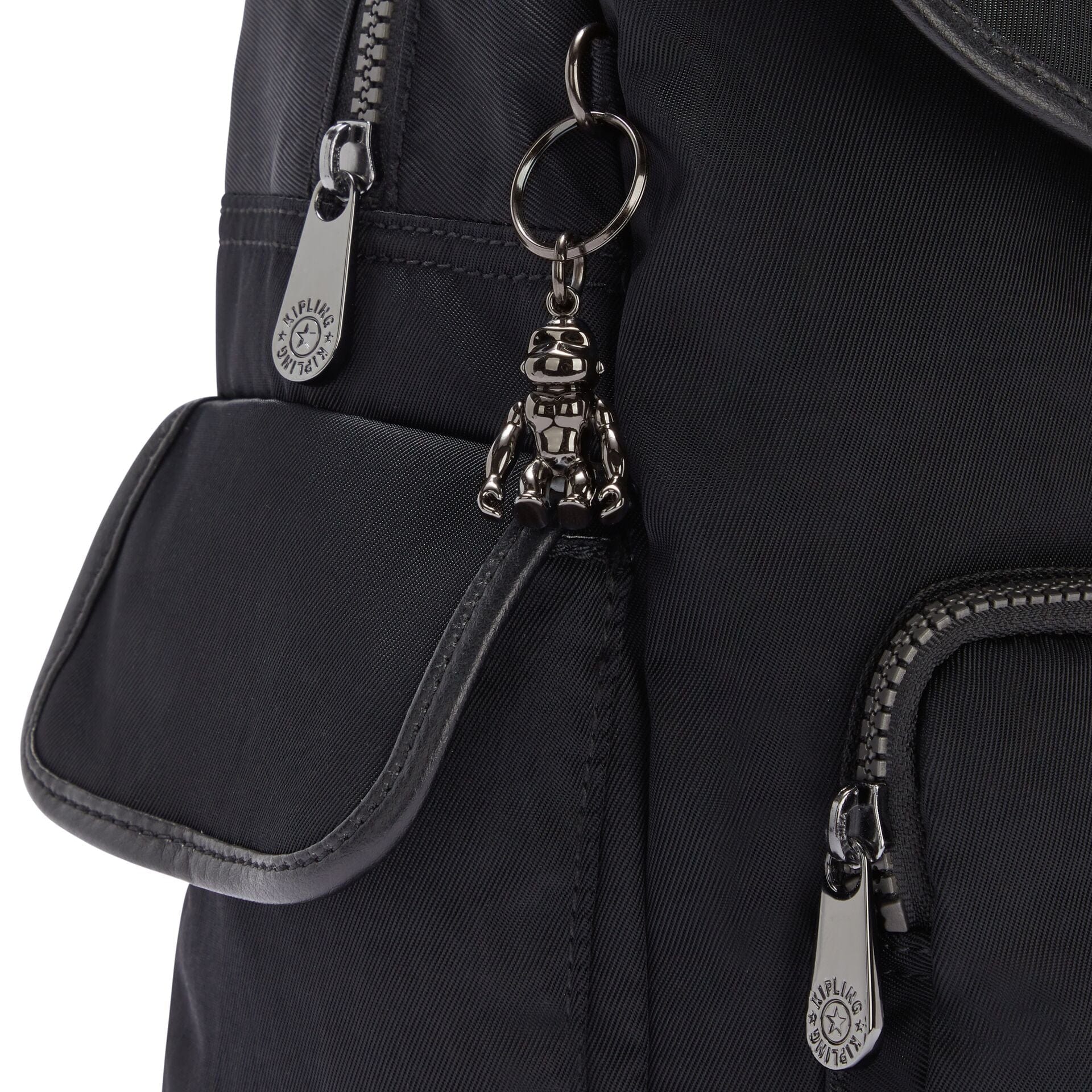 Kipling City Pack S Rich Black Backpack C2I2525-53F