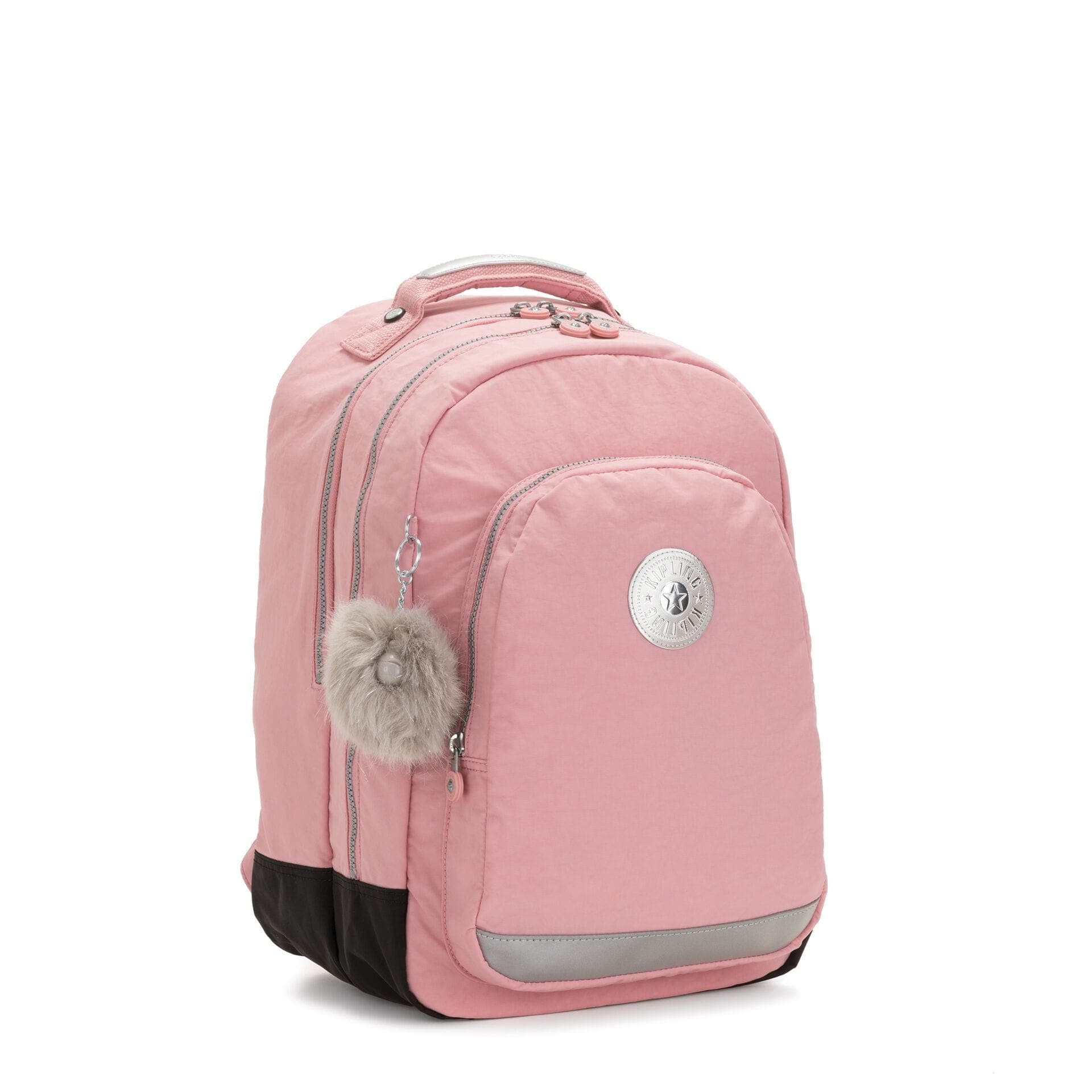 KIPLING-CLASS ROOM-Large backpack (with laptop protection)-Bridal Rose-I4053-46Y - I4053-46Y