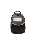 KIPLING-SEOUL S-Small Backpack (With Laptop Protection)-Black Noir-I4082-P39