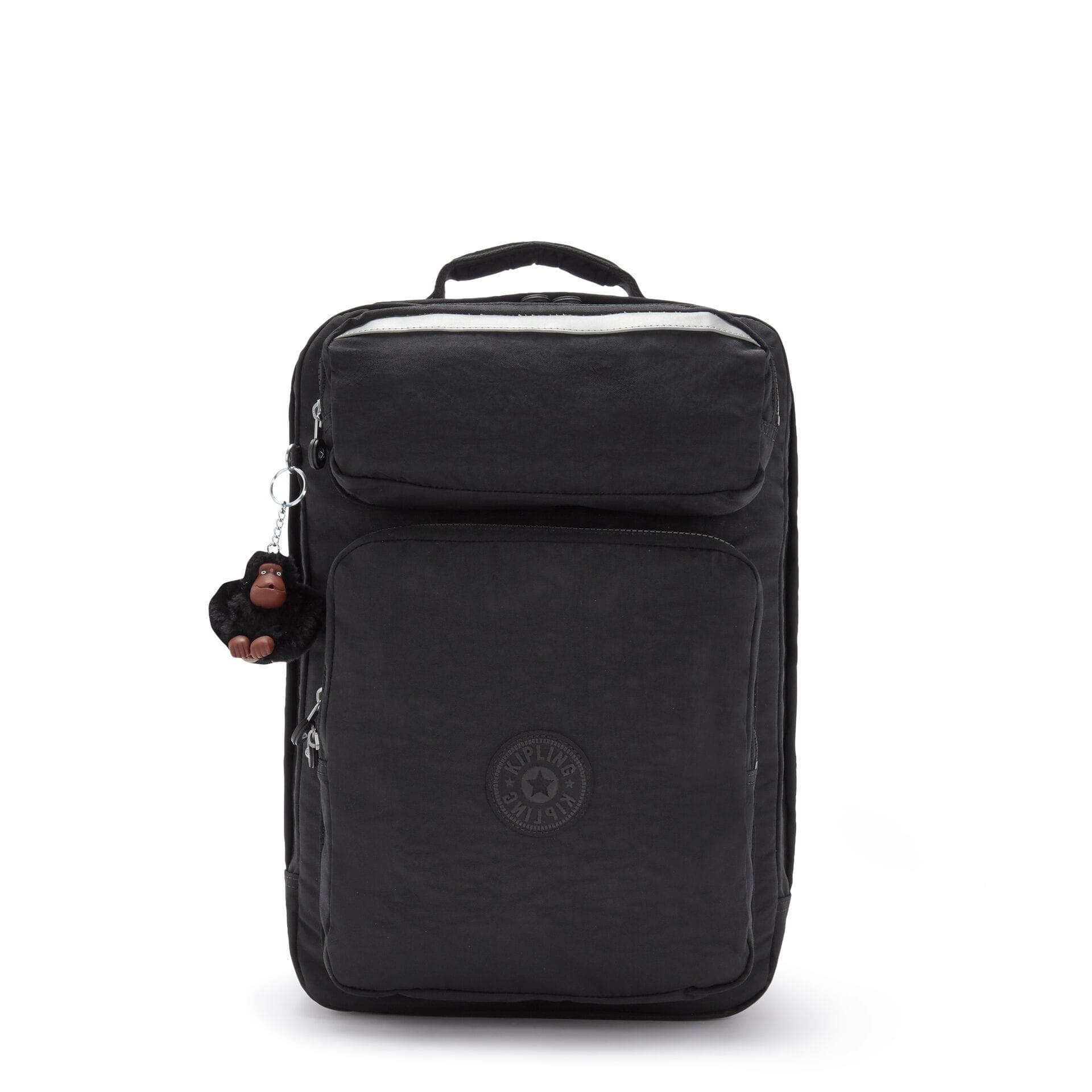 KIPLING-SCOTTY-Large Backpack with Laptop Sleeve-True Black-I7131-J99 - I7131-J99