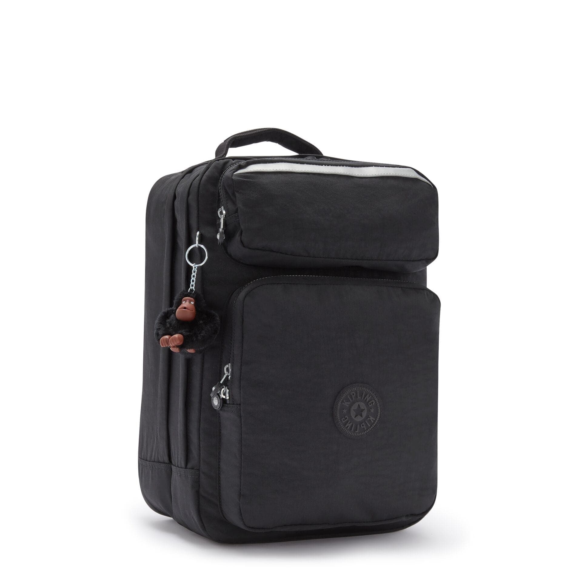 KIPLING-SCOTTY-Large Backpack with Laptop Sleeve-True Black-I7131-J99 - I7131-J99