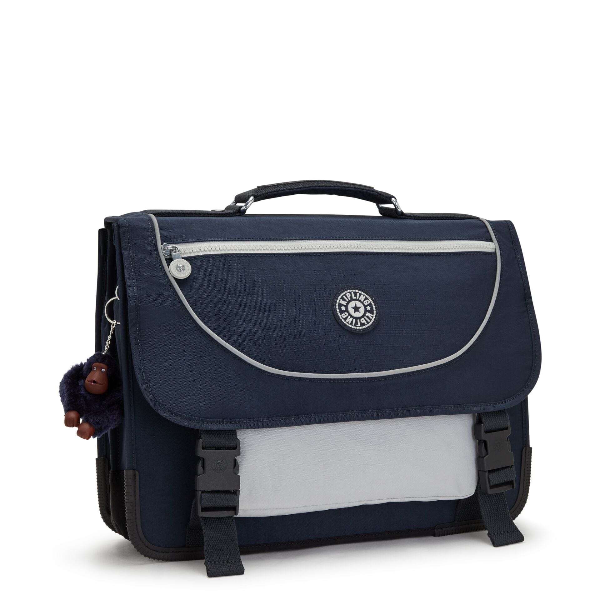 Kipling Preppy True Blue Grey Backpack C212074-U84