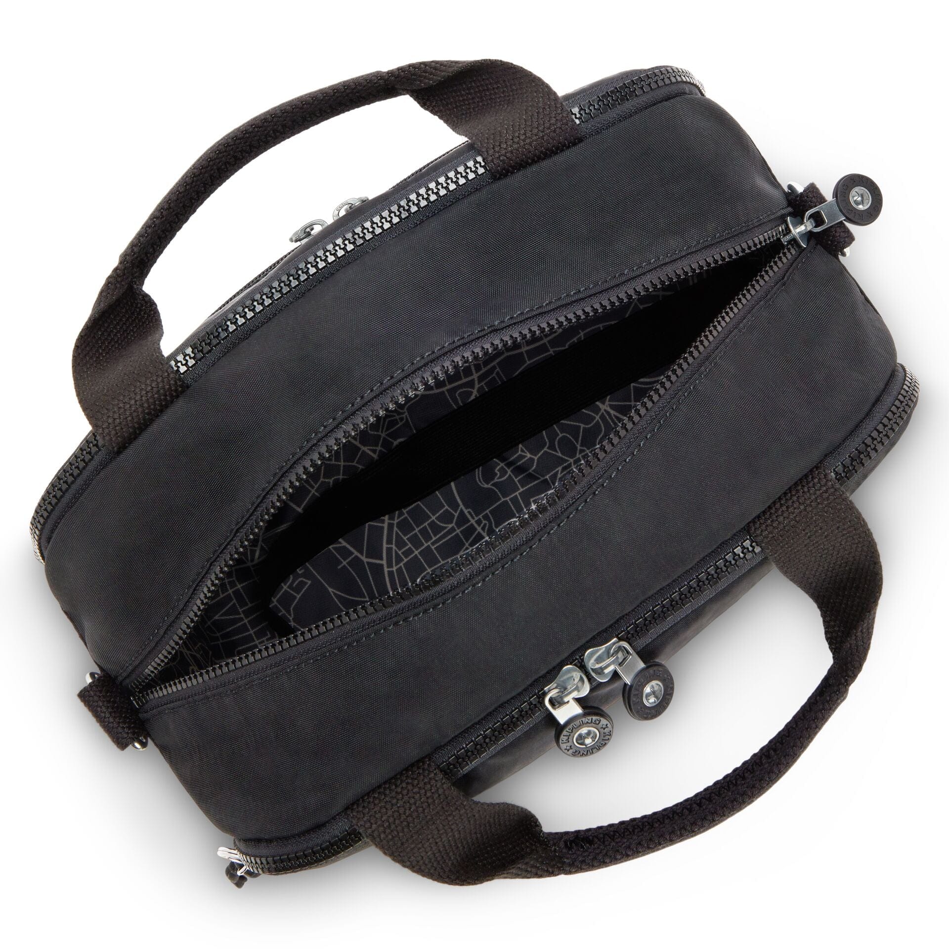 KIPLING-Palmbeach-Large toiletry bag (with trolley sleeve)-Black Noir-13860-P39