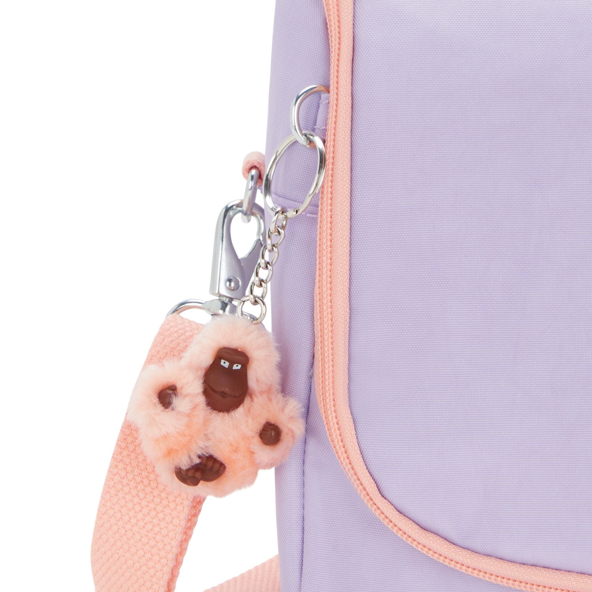 Kipling New Kichirou Endless Lila Combo Large Lunch Bag with Trolley Sleeve C215289-1PU