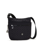 Kipling Arto Signature Blk Q Crossbody Bag C2I2520-M34