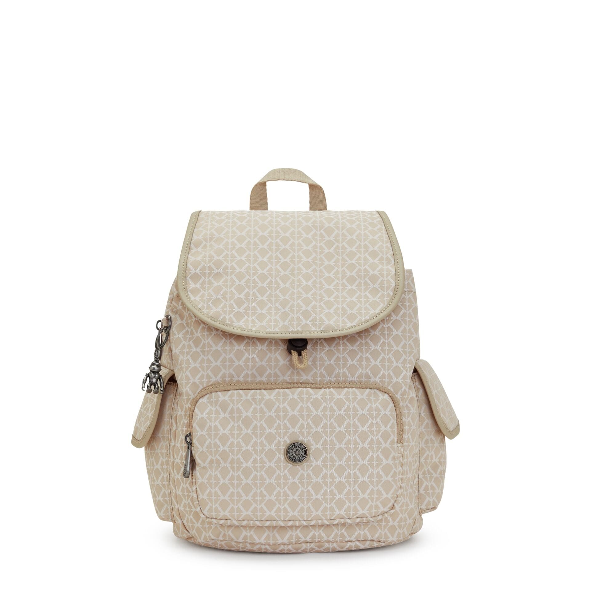 KIPLING Backpacks Female Signature Beige CITY PACK S