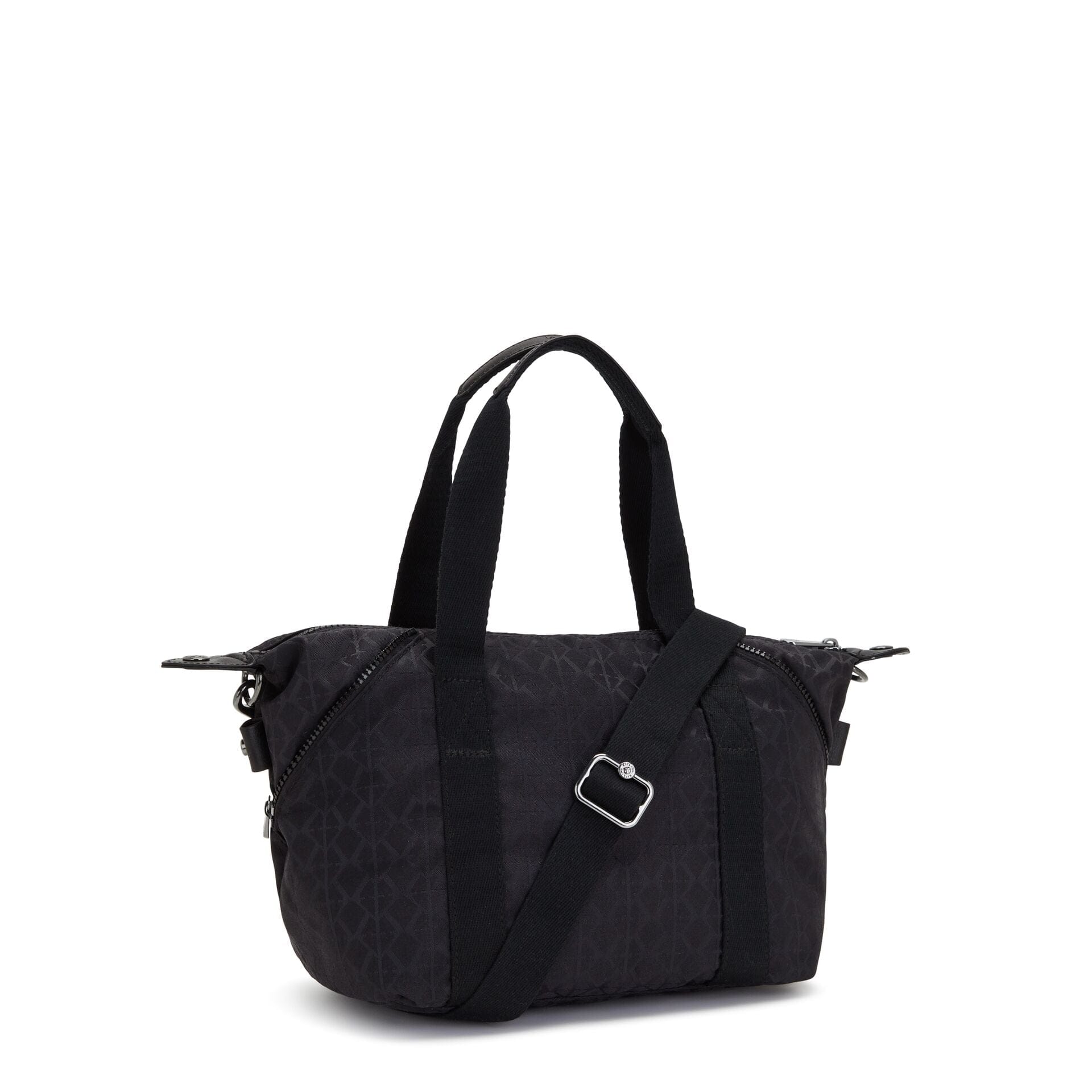 Kipling Art Mini Signature Blk Q Small Hand Bag C2I2526-M34