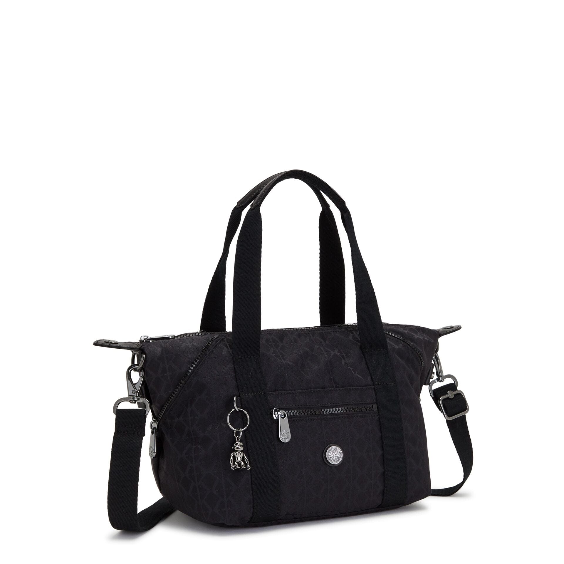 Kipling Art Mini Signature Blk Q Small Hand Bag C2I2526-M34
