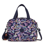 KIPLING-Miyo-Insulated medium lunch bag with trolley sleeve-Palm Fiesta Print-I2989-3MC
