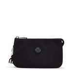 KIPLING-Creativity L-Large purse-Signature Blk Q-I3361-M34