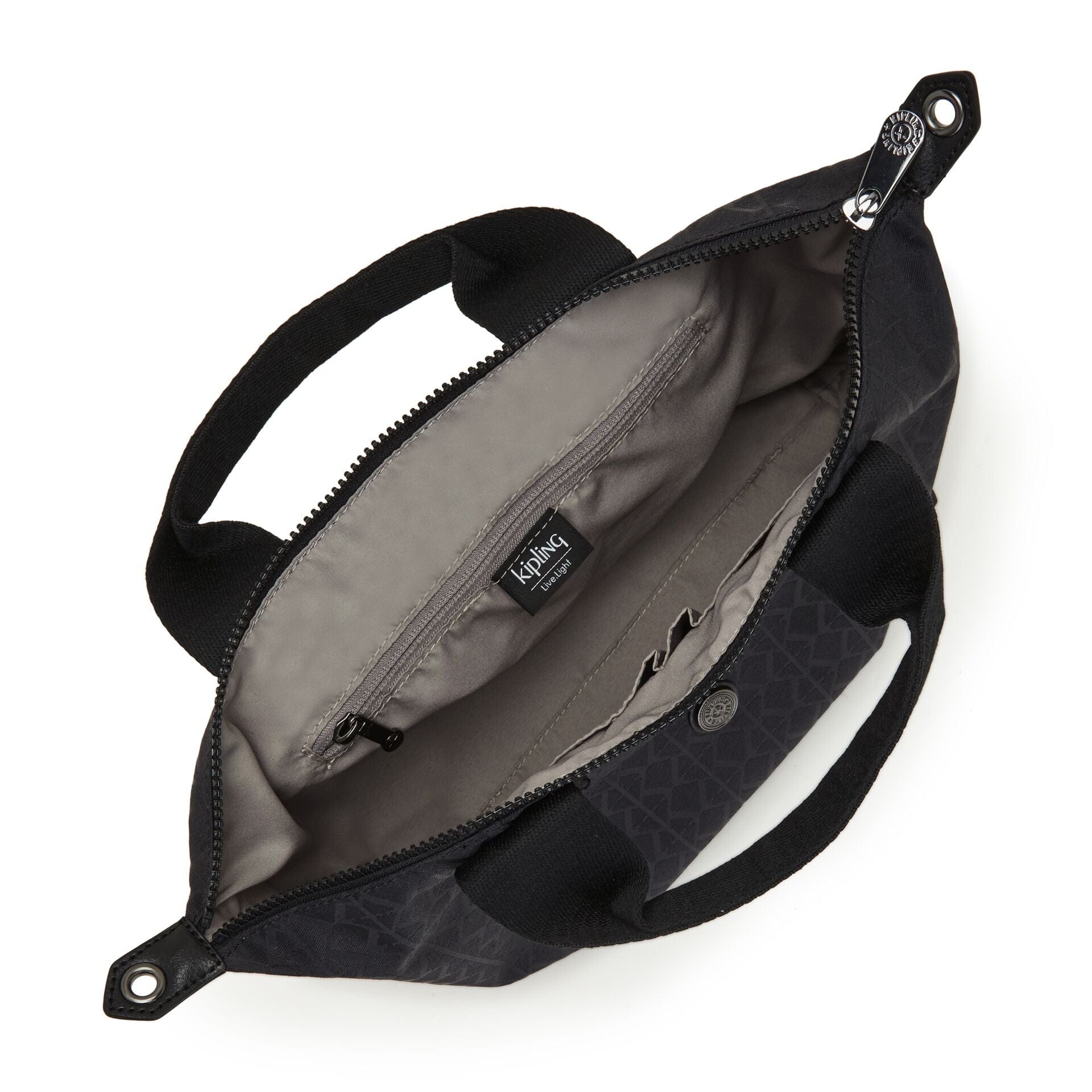 Kipling Kala Mini Signature Blk Q Small Tote Bag C2I4148-M34