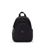 KIPLING-Delia Mini-Small Backpack-Signature Blk Q-I4563-M34